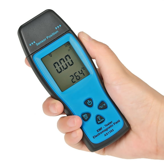 Detektor SMART SENSOR Handheld Mini Digital LCD EMF Tester Electromagnetic Field Radiation Detector Meter Dosimeter Tester Counter