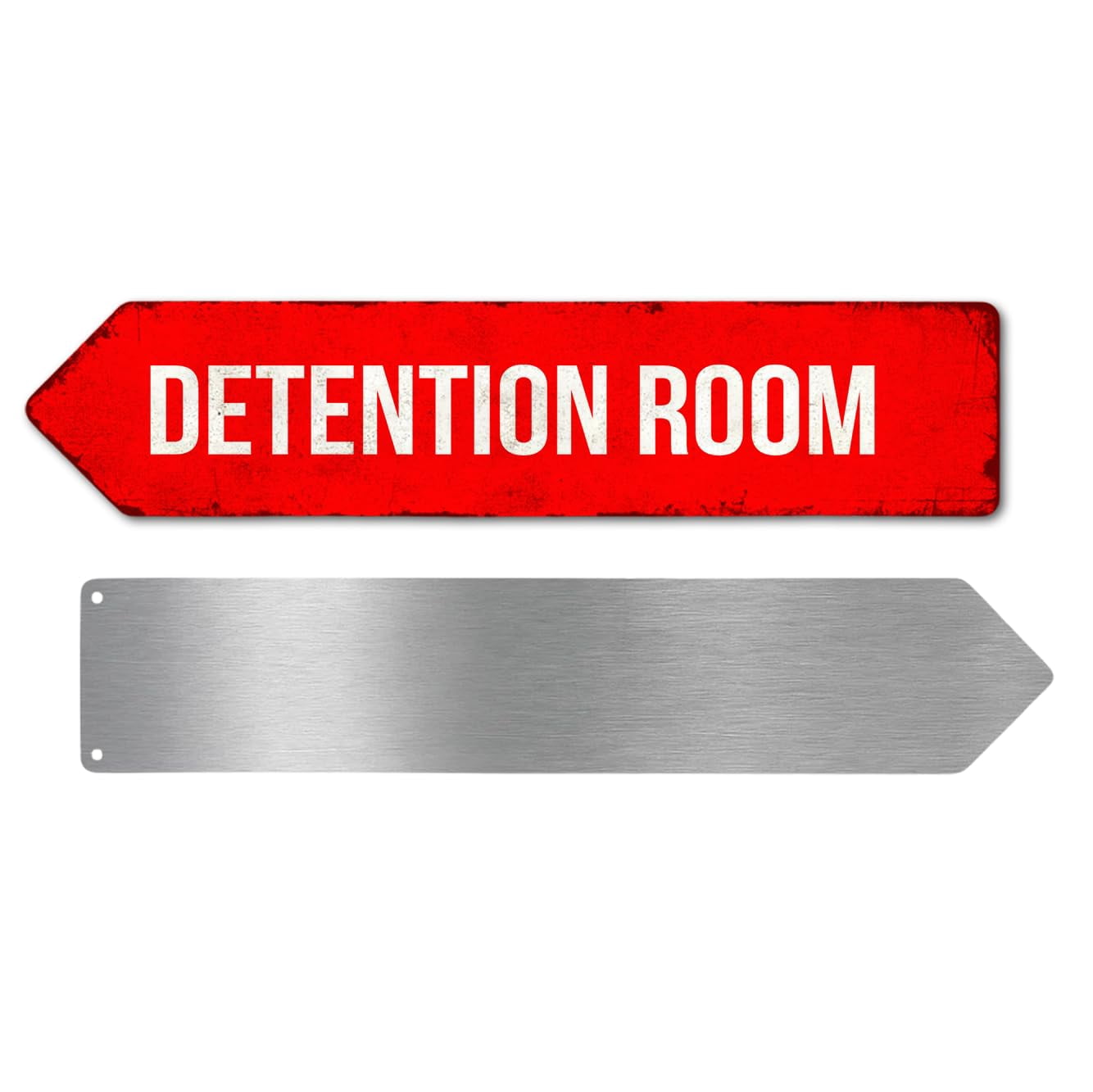 Detention Room Metal Sign by DC | Arrow Metal Directional Signage for ...