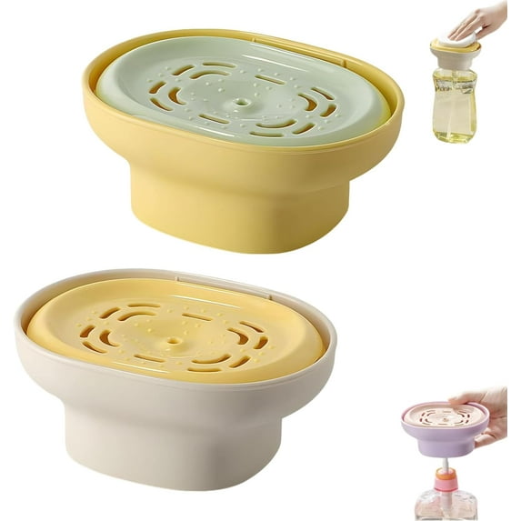 Detergent Presser , Reusable Laundry Detergent Dispenser, Liquid Laundry Soap Dispenser, for Liquid Detergent