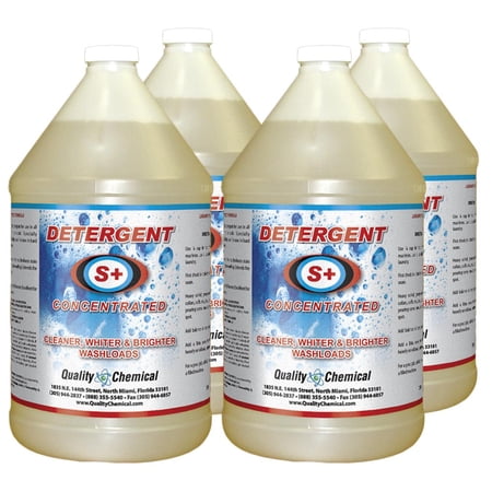 Detergent S+ Solvent-based Laundry detergent removes stains - 4 gallon case