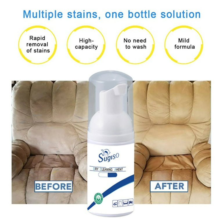 Down Jacket Dry Cleaner Foam Free Cleaning Detergent Stubborn Stain Clothes  Cleaner 100ml