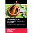 thumbnail image 1 of Determinação do conteúdo de elementos vestigiais (Paperback), 1 of 1