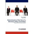 thumbnail image 1 of Determinants of the Size of a Monetary Policy Committee (Paperback), 1 of 1
