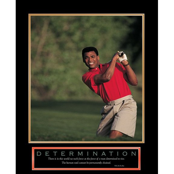 Determination - Golfer Poster Print by Unknown Unknown (24 x 36) # PE101757