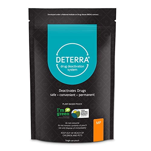 Deterra MP - Drug Deactivation & Disposal System Medium Stand-Up Pouch