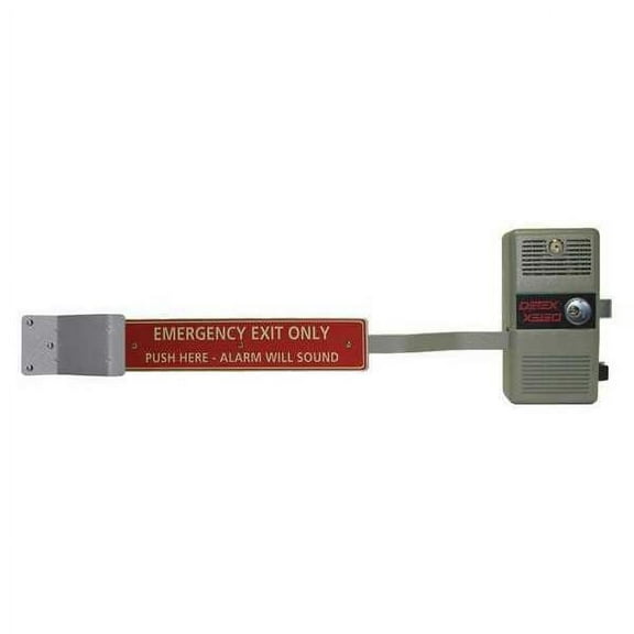 Detex Exit Door Alarm,Gray,Steel,100 dB ECL-600 GRAY