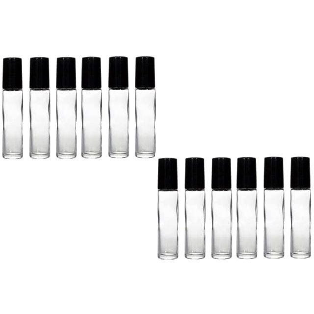 Dethra Beauty Care 10Ml Empty Glass Roll On Bottles With Roller Ball