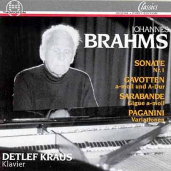 Detlef Kraus - Piano Works / Son No 1 - Music & Performance - CD
