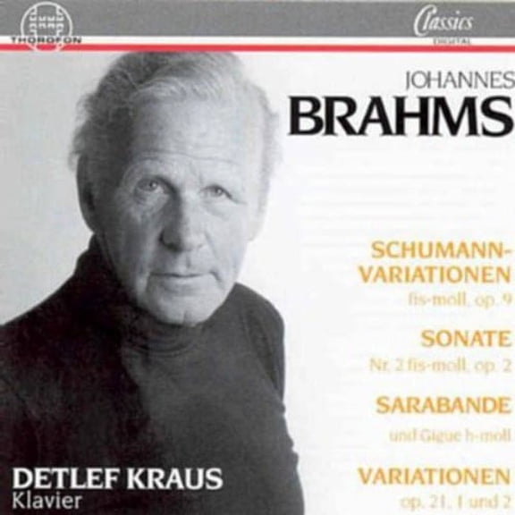 Detlef Kraus - Piano Works / Son No 2 - Music & Performance - CD