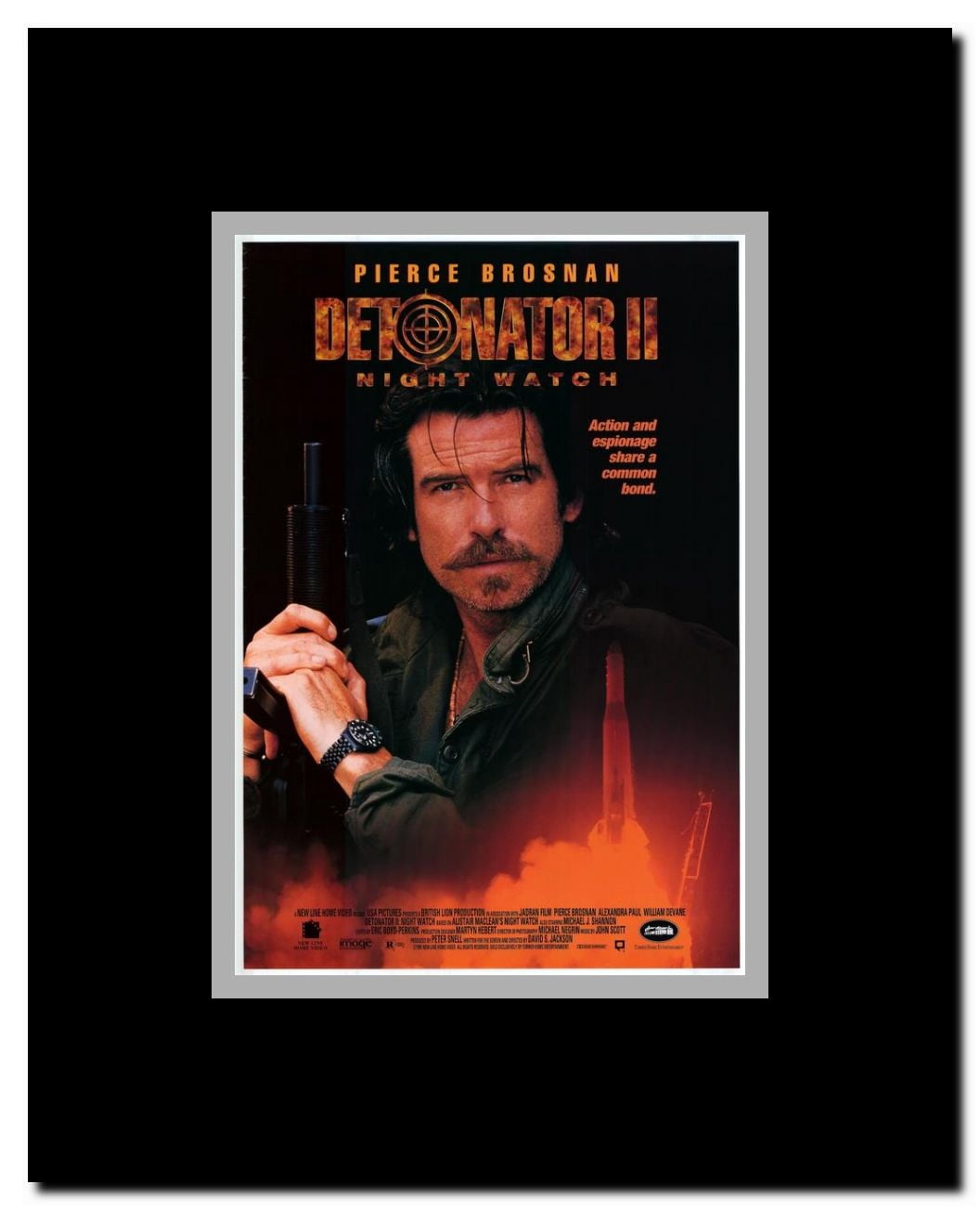 Detonator 2: Night Watch Framed Movie Poster