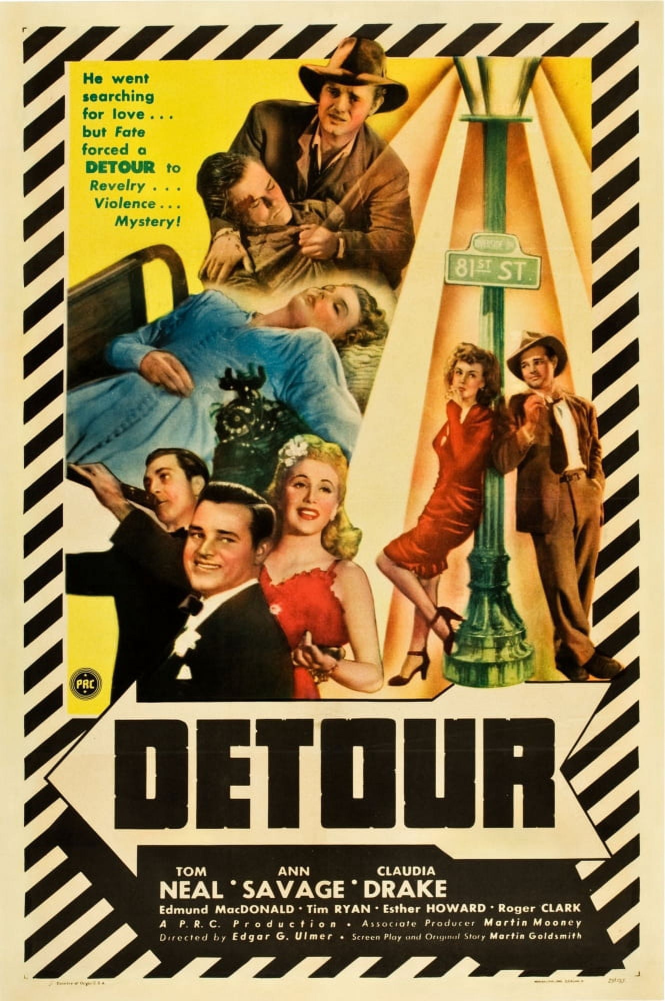 Detour Canvas Art - (11 x 17)