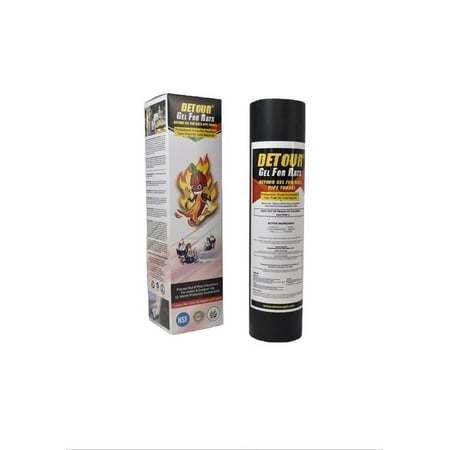 Detour Gel for Rats Pipe Tunnel | 100% Fool-Proof Rodent Repellent Device | Ready-to-Use | Designed with Safety in Mind for Pets & Kids | Toxin-Free