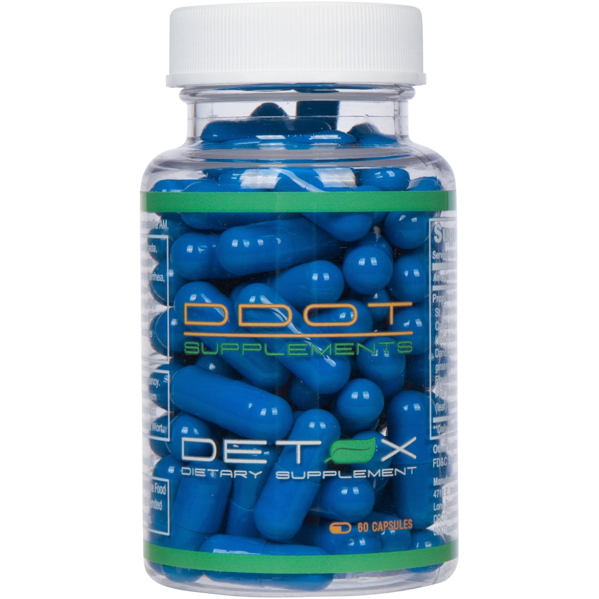 Detox, 30 Day Digestive Tract Health Dietary Supplement, Full Body
