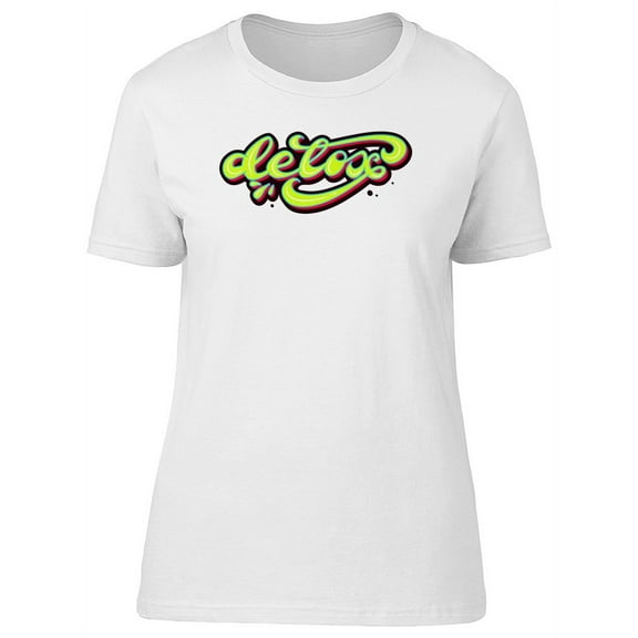 Detox, Cool Quote, Nature T-Shirt Women -Image by Shutterstock, Female XX-Large