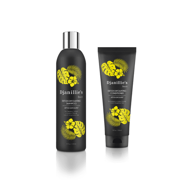 Detox Exfoliating Shampoo+Conditioner Set
