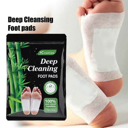 Detox Foot Pads to Remove Toxins 40 Pack Original Deep Cleansing Foot Pads Natural Bamboo Foot Pads Cleanse, Moisturize & Energize for Men & Womenergize for Men & Women