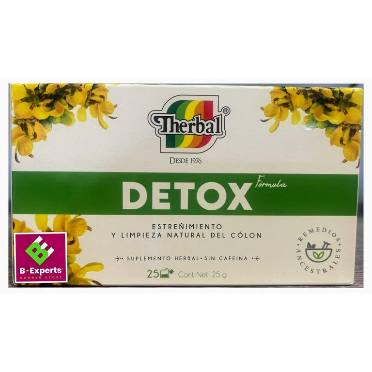 PLANTIMEX Detox Tea Laxative Therbal, Caffeine Free, Colon Cleanse