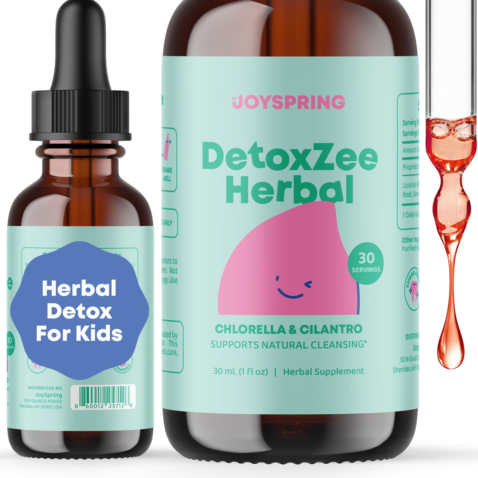 JoySpring Herbal Detox and Cleanse for Kids