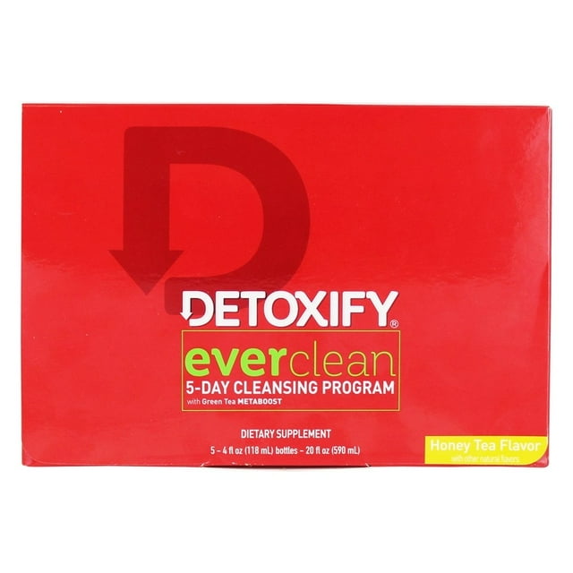 Detoxify Ever Clean 5Day Herbal Cleanse System, Toxin Rid, 4 Oz