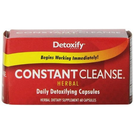 Detoxify LLC Constant Cleanse Capsules, 60 Count