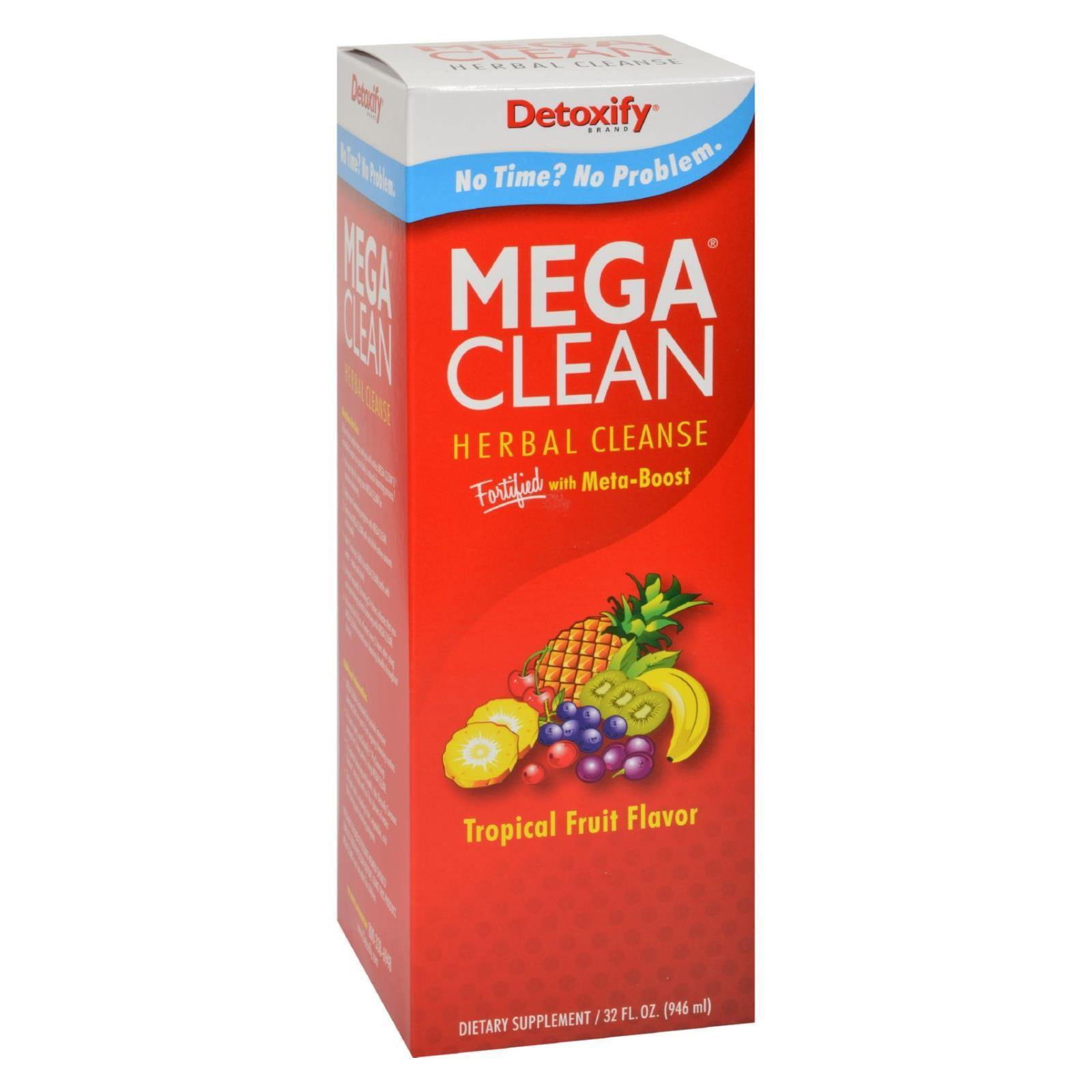 Detoxify Mega Clean - Herbal Cleansing Detox System Drink - Tropical ...