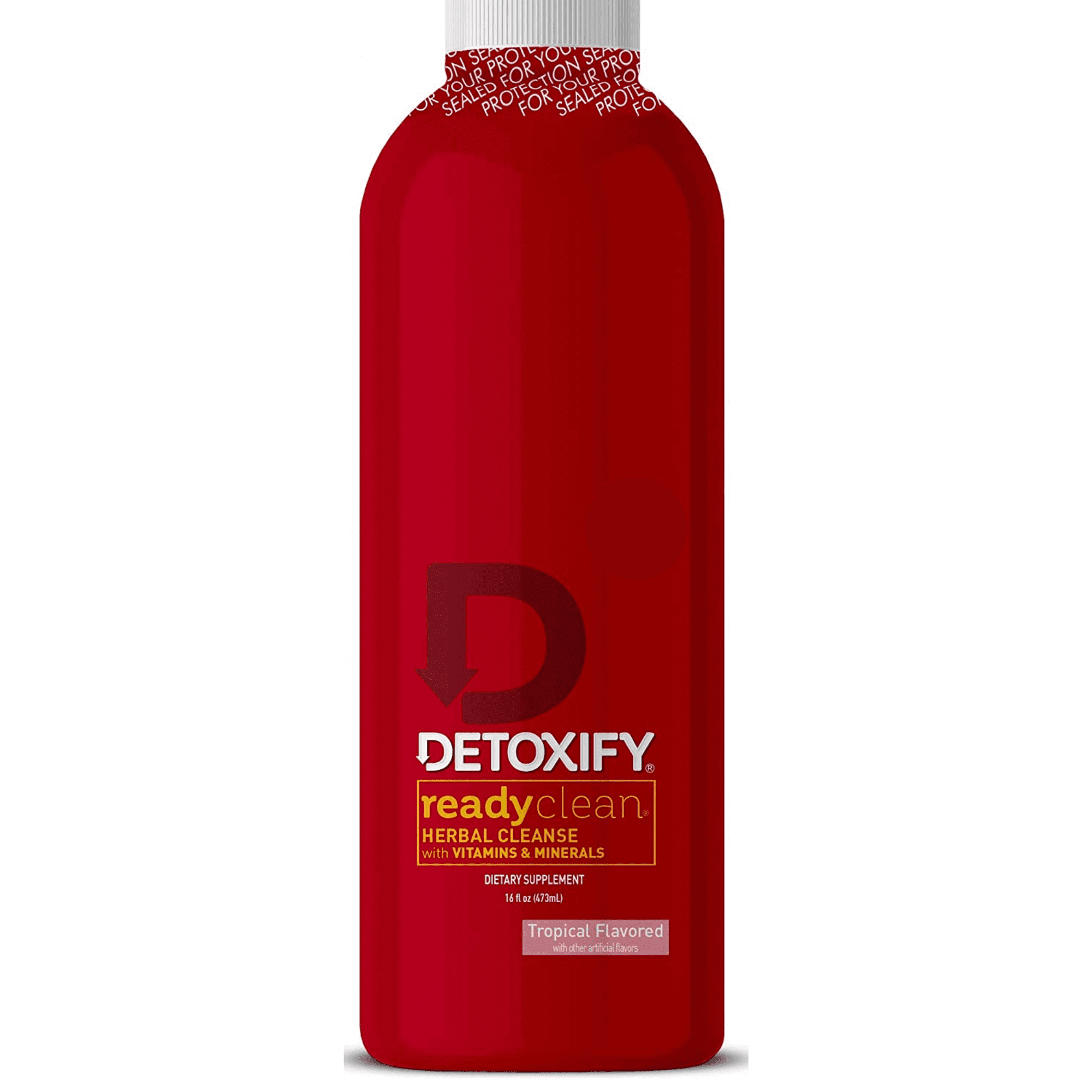 Detoxify Ready Clean Herbal Cleanse TROPICAL FRUIT Flavor 16 Oz (Pack Of 1)