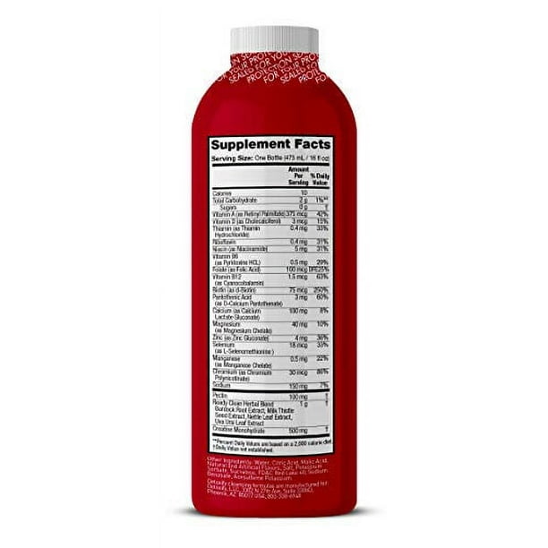 Detoxify Ready Clean Herbal Cleanse Tropical 16 oz