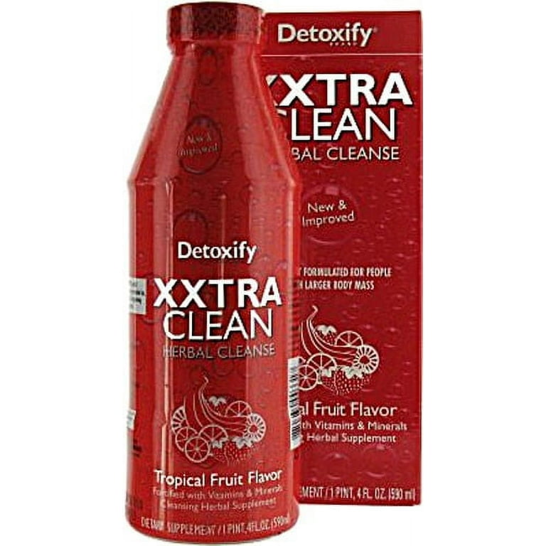 Detoxify Ready Clean, Herbal, Natural Tropical Flavor - 1 pt