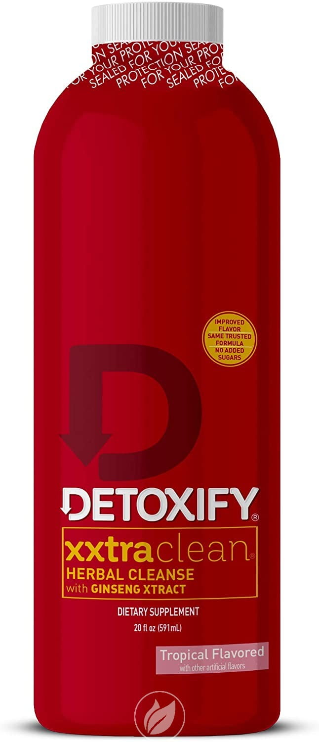 Detoxify Xxtra Clean Herbal – Tropical Fruit Flavor- 20 oz ...