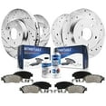 thumbnail image 1 of Detroit 10PR1201095 Toyota Sienna Front Rear Rotor Brake Pad Replacement, 1 of 9