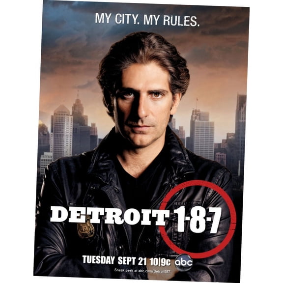 Detroit 187 Poster 24in x36in Art Poster 24x36 Unframed, Age: Adults, Rectangle Poster Time
