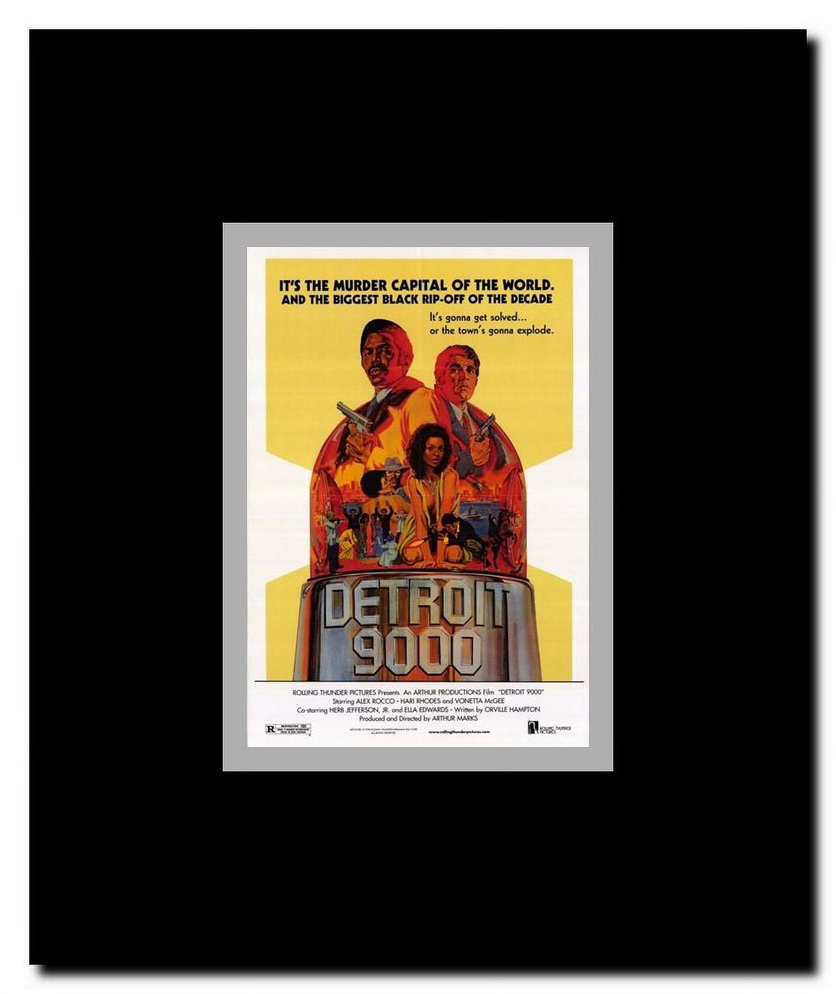 Detroit 9000 Framed Movie Poster