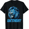 thumbnail image 1 of Detroit Apparel Cool Lion City Present Gift Nice Unisex T-Shirt ( Size S - 5XL ), 1 of 2