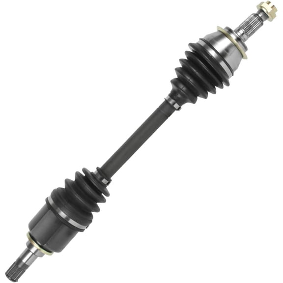 Detroit Axle - 1.6L Front Left CV Axle for 2002-2008 Mini Cooper [Automatic CVT Transmission], Driver Side CV Axle Shaft Assembly 2003 2004 2005 2006 2007 Replacement