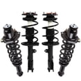 thumbnail image 1 of Detroit Axle - 1.8L Struts Kit for 09-13 Toyota Corolla Complete 4 Ready Struts with Coil Spring Assembly 2009 2010 2011 2012 2013 Front Rear Suspension Strut Shock Absorber, 1 of 10