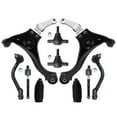 thumbnail image 1 of Detroit Axle - 10-Piece Kit Front Lower Control Arm & Ball Joints, Inner & Outer Tie Rod Ends w/Steering Rack Boots Replacement for 2006 2007 2008 Hyundai Sonata, 1 of 7