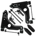 thumbnail image 1 of Detroit Axle - 10PC Front Lower Control Arms Sway Bars Inner and Outer Tie Rods with Boots for 2000 2001 2002 2003 2004 2005 Saturn L Series - [L100 L200 L300 LS LW Series], 1 of 7