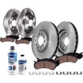 thumbnail image 1 of Detroit Axle - 10pc Brake Kit for 14-15 Chevy Cruze Volt 12-17 Buick Verano Orlando, Disc Brake Rotors Ceramic Brakes Pads Replacement: 11.81" inch Front and 11.50" inch Rear Rotors, 1 of 7