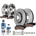 thumbnail image 1 of Detroit Axle - 10pc Brake Kit for Acura ILX 2016, Replacement Disc Brake Rotors Ceramic Brakes Pads with Hardware Assembly : 12.28" inch Front Rotor 11.10" inch Rear Rotor, 1 of 9