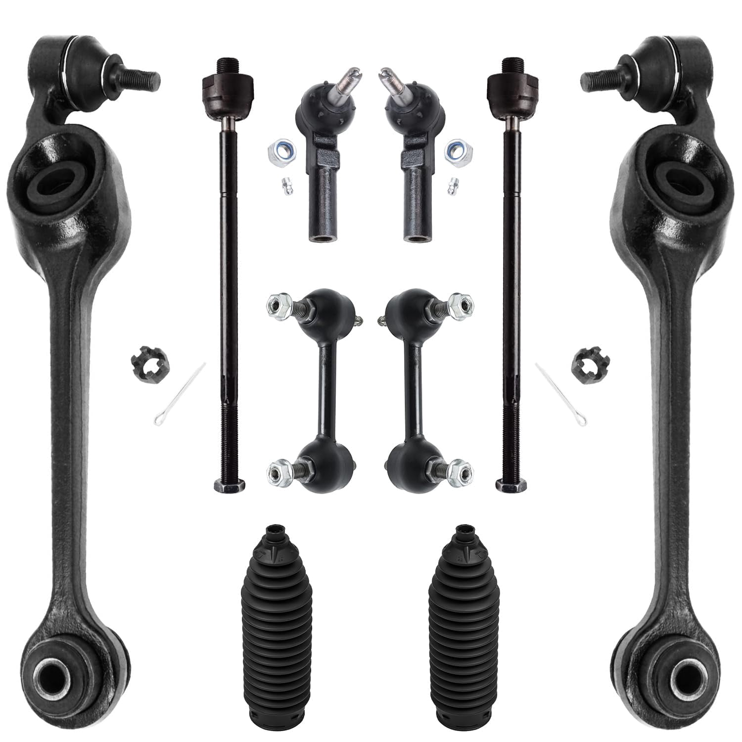 Detroit Axle - 10pc Front End Suspension Kit for Saturn SC SC1 SC2
