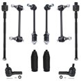 thumbnail image 1 of Detroit Axle - 10pc Front Rear Sway Bars Tie Rods & Boots Replacement for Nissan Pathfinder Infiniti QX4, 1 of 7