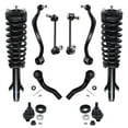 thumbnail image 1 of Detroit Axle - 10pc Front Strut & Coil Spring Assemblies, Lower Control Arms w/Ball joints, Sway Bars and Outer Tie Rods for 2006-2009 Ford Fusion/Mercury Milan, 1 of 10