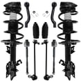 thumbnail image 1 of Detroit Axle - FWD Front Suspension Kit for 2008-2012 Nissan Rogue 2 Ready Struts w/Coil Spring 2 Sway Bar Links 4 Inner & Outer Tie Rods 2 Boots 2009 2010 2011 Replacement, 1 of 9