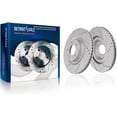 thumbnail image 1 of Detroit Axle - 12.60" inch Front Drilled and Slotted Disc Brake Rotors Replacement for Mazda CX-5 CX-9 6, 1 of 7