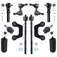 thumbnail image 1 of Detroit Axle - 12PC Front Lower Ball Joint, Front and Rear Sway Bar, Front Inner Outer Tie Rod End w/Steering Rack Boot Set for 2002 2003 Subaru Impreza Sedan, 1 of 7