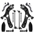 thumbnail image 1 of Detroit Axle - 12pc End Suspension Kit for Toyota 2006-2018 RAV4 2 Lower Control Arms with Ball Joints 4 Inner Outer Tie Rod Ends 4 Front Rear Sway Bar Links 2 Boots, 1 of 8