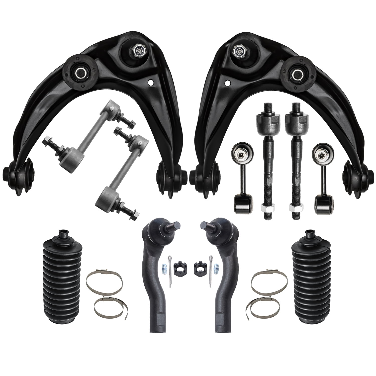 Detroit Axle 12pc Front Suspension Kit For 1997-2001 Honda CR-V - Includes Ball Joints, Tie Rods, Sway Bar Links - View #5