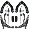 thumbnail image 1 of Detroit Axle - 12pc Front End Suspension Kit for 1997-2001 Honda CR-V, Control Arms w/Ball Joints Lower Ball Joints Tie Rods Boots Replacement, 1 of 8