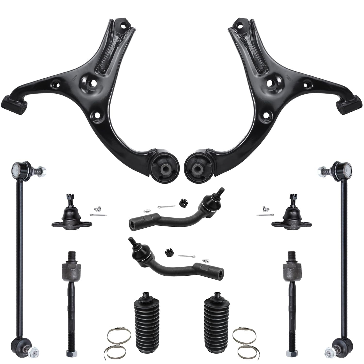 Detroit Axle 12pc Suspension Kit for 20062011 Hyundai Accent 2007