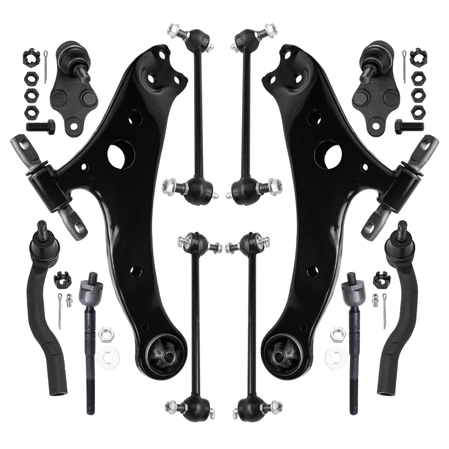 Detroit Axle 12pc Suspension Kit for 20072011 Toyota Camry 2008 2009